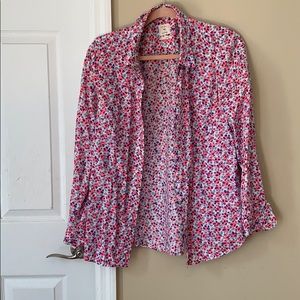 Floral gap button shirt